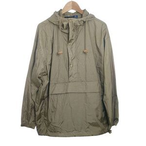 Fremantle Windbreaker Jacket Men's Size Medium Multi-Pocket Kangaroo Pouch Gold